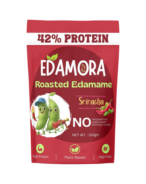 Roasted Edamame - Sriracha