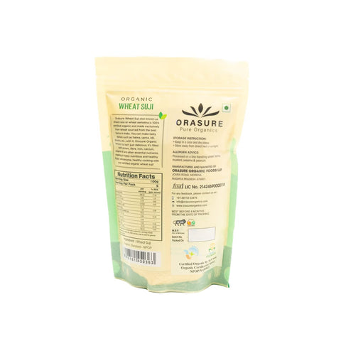 Orasure Organics Wheat Suji