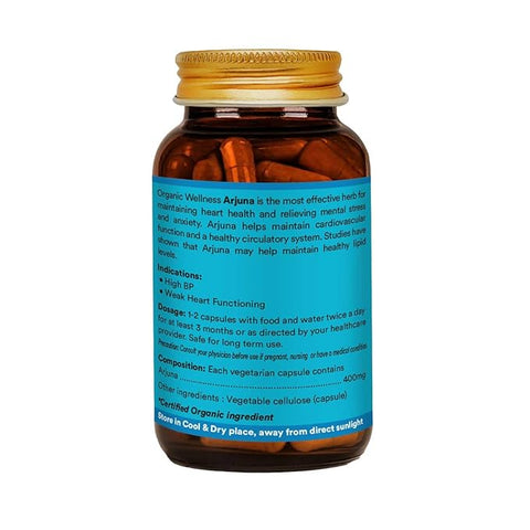 Organic Wellness Arjuna 90 Capsules