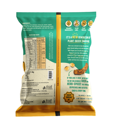 Nourish Organics Popeas- Spicy Mint 60grams