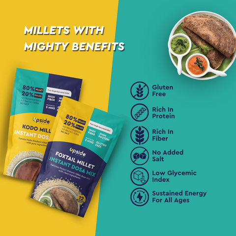 Mixed - Kodo Millet and Foxtail Millet- Instant Dosa Mix