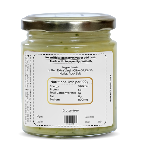 Mandymade Herb and Garlic Butter