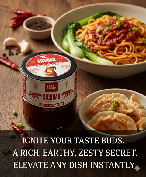 Sichuan's Chilli Black Bean Oil (200gm)