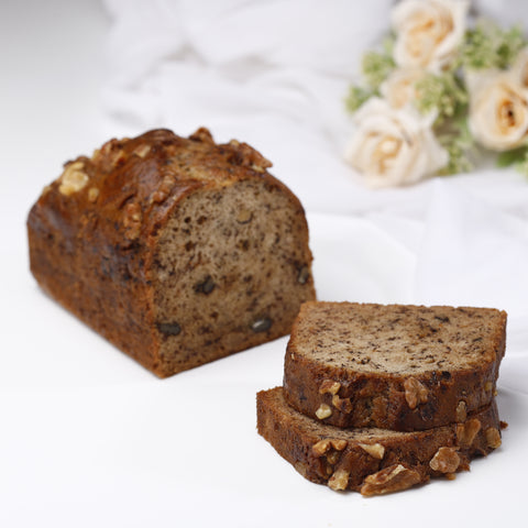 Choco-Banana Walnut Bread