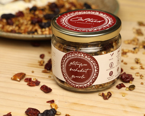 Glutenfree Buckwheat, Nuts, and Seeds Granola