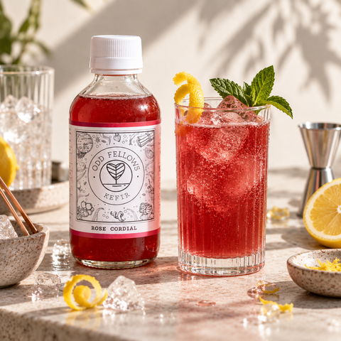 Rose Cordial Sparkling Kefir