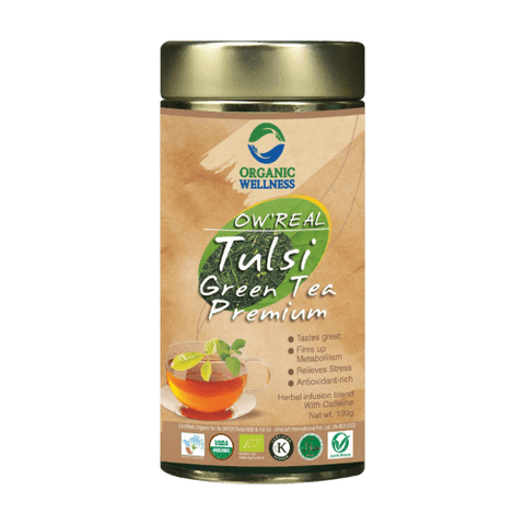 Tulsi Green Tea Premium (Tin)