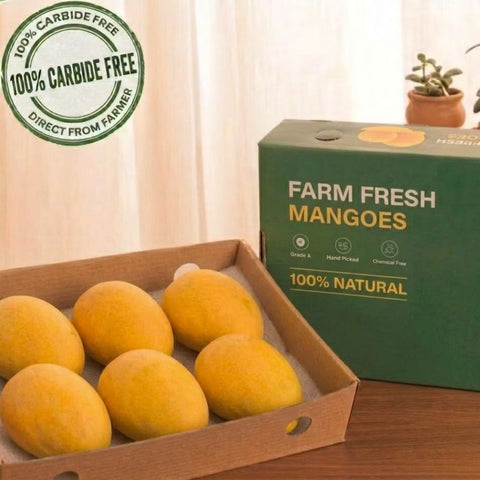 Golden Chowsa Mango Carbide Free 6 Pc Box