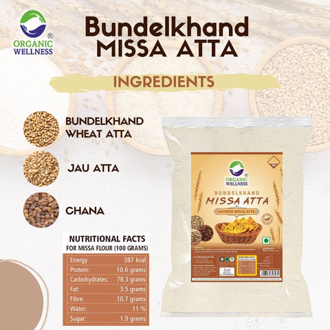Organic Wellness Missa Atta 5 Kg