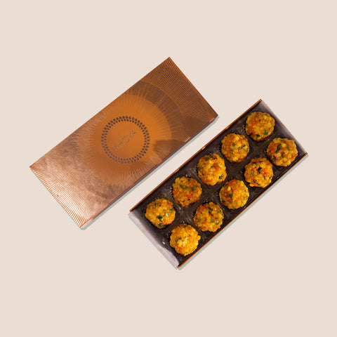 Shahi Boondi Ladoo - Rakhi Special (Rakhi & Roli Tika Included)