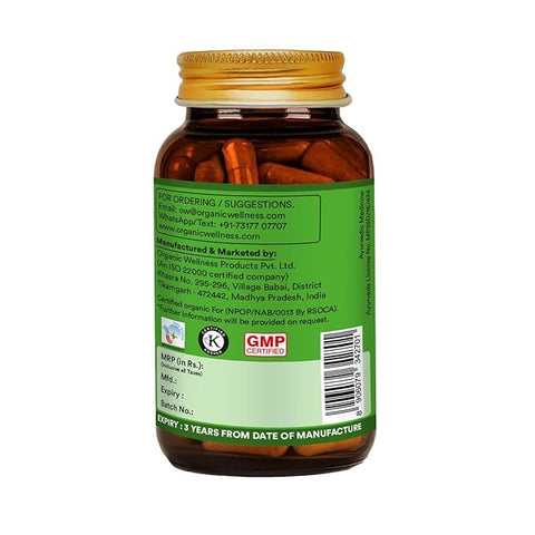 Aloe Vera Capsules (Certified Organic)