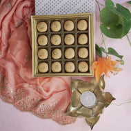 Sattu Laddoo-Tasty Rajasthani Sweet Box - 16 pieces (Delivered Separately Next Day)