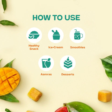 Alphanso Mango Crunch (Freeze dried)