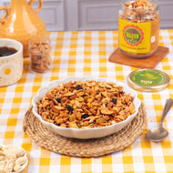 Almond  Makhana Granola with Dates