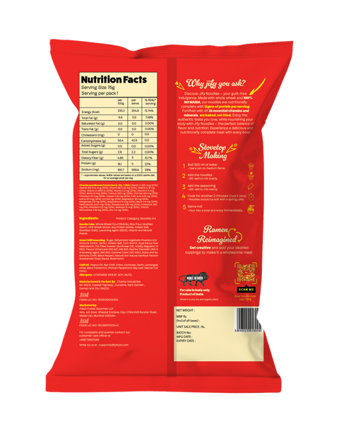 Jify Korean Ramen, Chilli Flavour 72grams