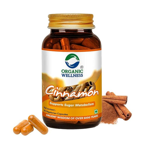 Organic Wellness Cinnamon 90 Capsules