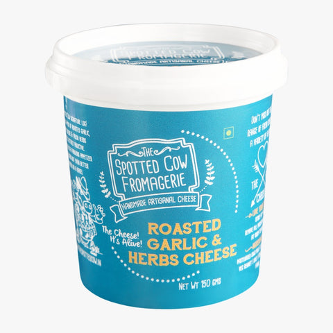 Spotted cow Fresh Cheese – Garlic & Herbs 150 grams
