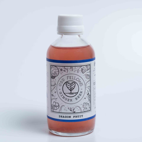 Ginger Beer dragon fruit