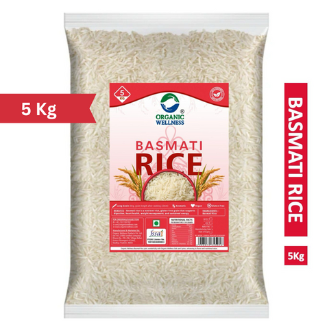 Organic Wellness Basmati Rice (5Kg)