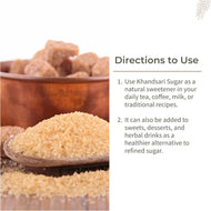 Ecotyl Khandsari Sugar | Unrefined Natural Sweetener | Rich in Malth | 200g