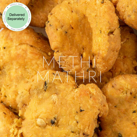 Methi Mathri (Delivered Separately Next Day)