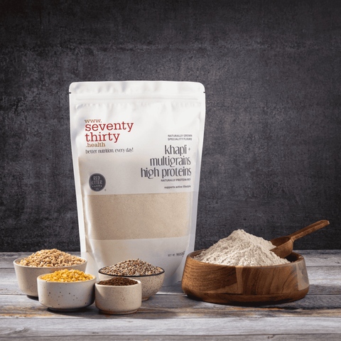 Khapli and Multigrains High Proteins Flour Blend