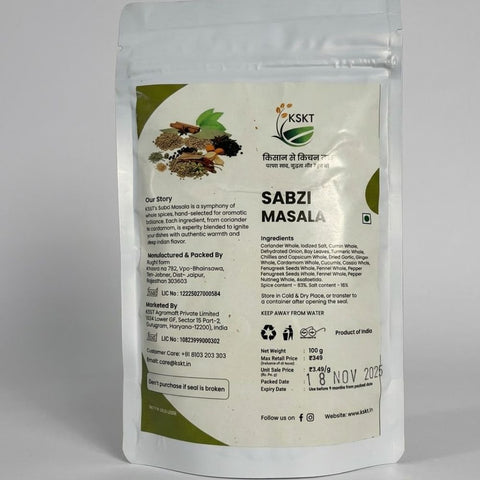 Handgrounded Sabzi Masala