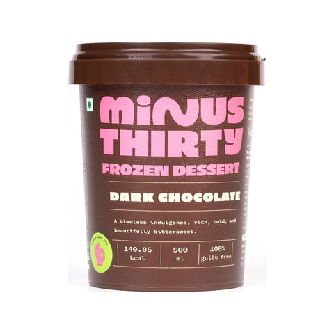 Minus30 Dark Chocolate Vegan & Sugar Free 500ml