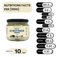 Low Fat A2 Paneer (Delivered Separately Next Day)