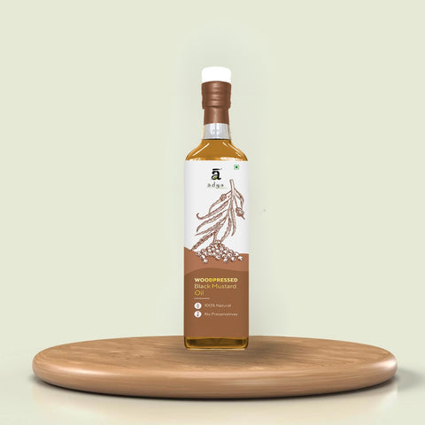 Adya Organics Woodpressed Black Mustard Oil