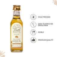 (Cold-Pressed) Almond Oil (Pack of 3)