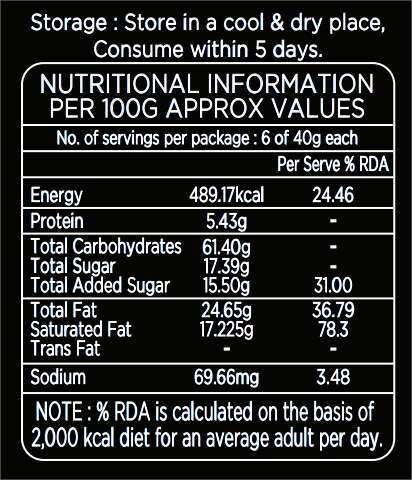 Artisanal Chocolate And Sea Salt Cookie (Pack Of 6)