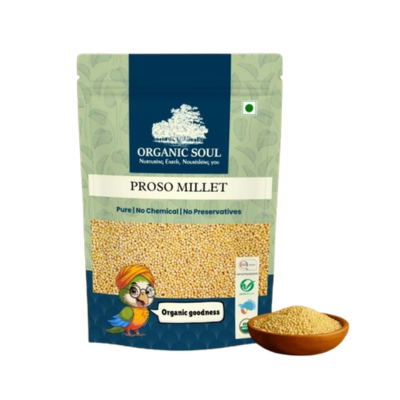 Organic Soul Organic Proso Millet – Unpolished | 500 g