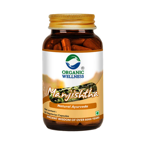 Organic Wellness Manjishtha 90 Capsules