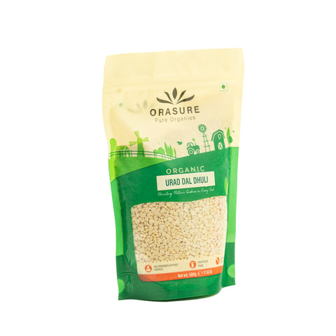 Orasure Organics Urad Split (White)