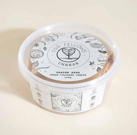 Vegan Cultured Cheese Garden Herb