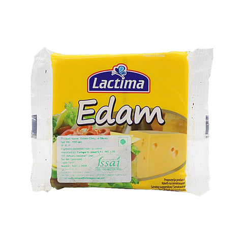 Lactima Edam Cheese Slices 130g