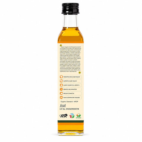 Orasure Organics Yellow Mustard Oil