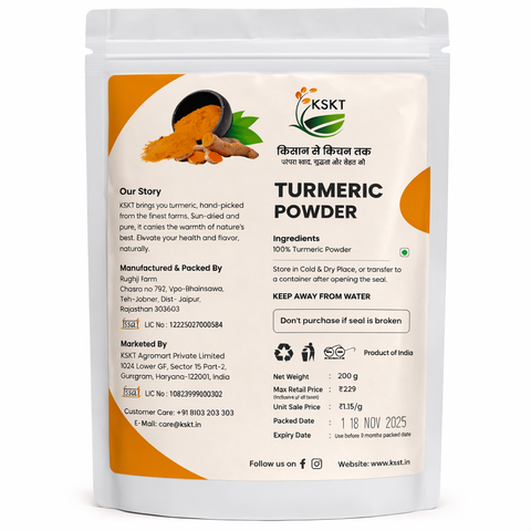 Handgrounded Haldi Powder