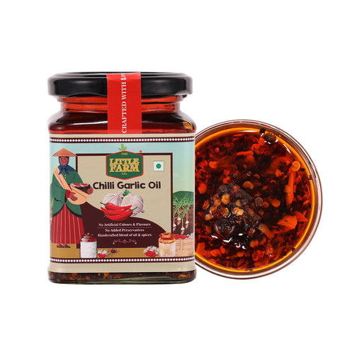 TheLittleFarmCo Chilli garlic oil 250 grams