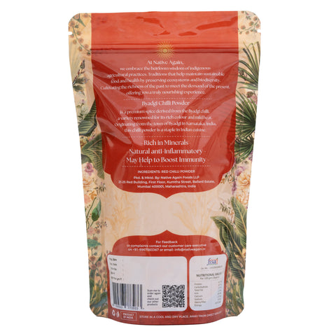 Native Again Heritage Byadgi Red Chilli Powder