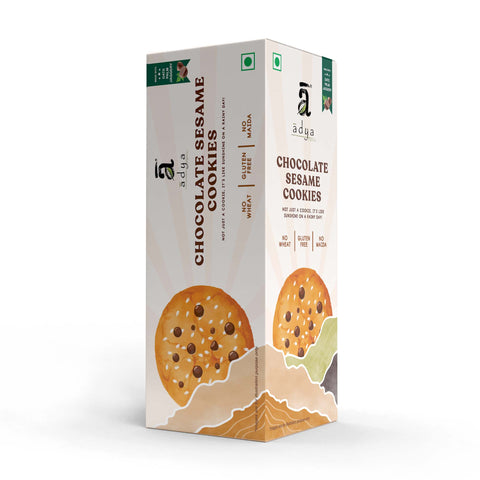 Adya Organics Chocolate Sesame Cookies 100g