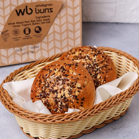 Whole Wheat Buns (100% Atta)