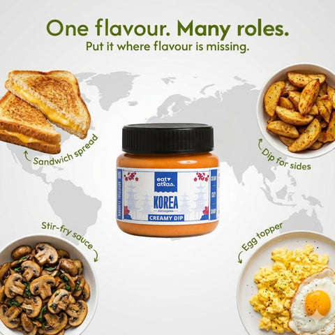 Eat Atlas Korea’s Cheesy Gochujang Dip (100 gms)