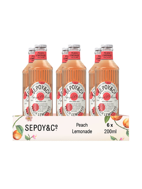 Sepoy & Co Peach Lemonade (Pack of 6)