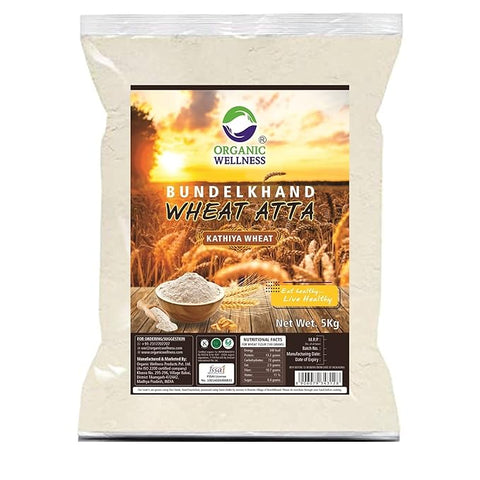 Organic Wellness Bundelkhand Wheat Atta 5 Kg