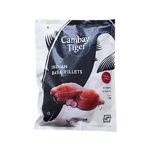 Cambay Tiger Indian Basa Fillets 1kg