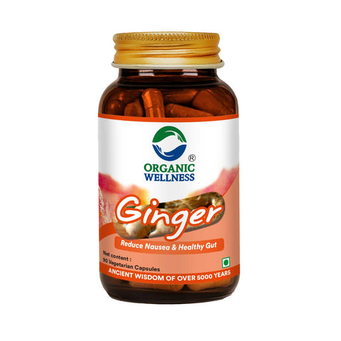 Organic Wellness Ginger 90 Capsules