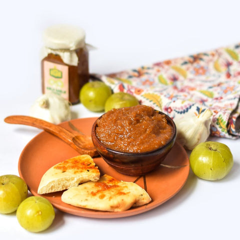 Amla Garlic Chutney