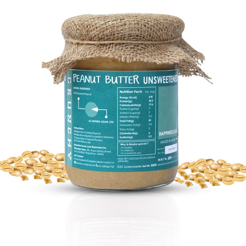 Unsweetened Crunchy Peanut Butter